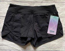 NWT Ivivva By Lululemon Speedy Short SZ 14 BLK Black