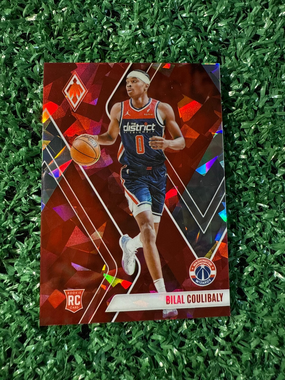 2023-24 Panini Phoenix - Rookies Bilal Coulibaly #285 Red Ice Phoenix (RC)