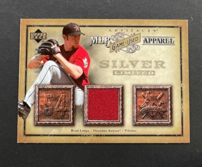 2006 Upper Deck Artifacts - Brad Lidge #MLB-BL Houston Astros - Patch /250