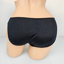 Vintage Gilligan  O'Malley Bikini Microfiber Panties Lace Shiny Satin Silky 6 M