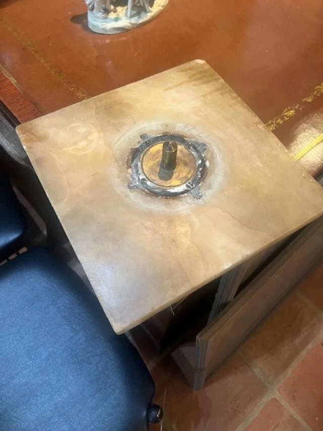 Antique Italian Neo Classical Onynx & Marble Pedestal Column Stand - Image 3 of 4