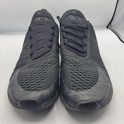 Nike Air Max 270 Mens 10 Triple Black Shoes Athletic Outdoors Casual AH8050-005 Nike Air Max 270 Mens 10 Triple Black Shoes Athletic  main image 2