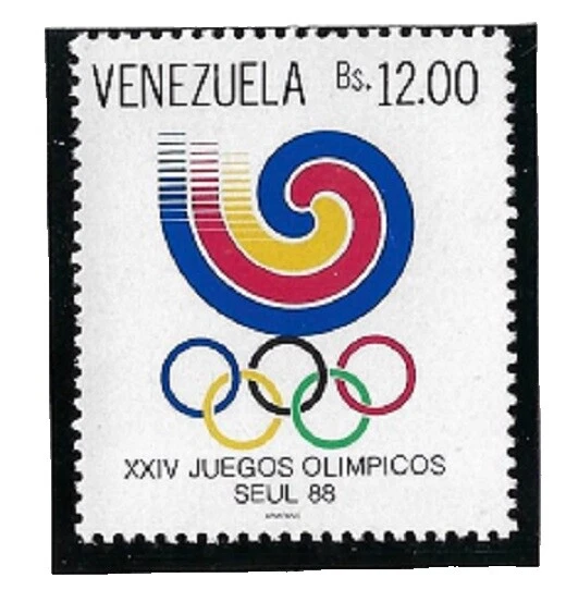 Estampillas de los Juegos Olímpicos de Venezuela