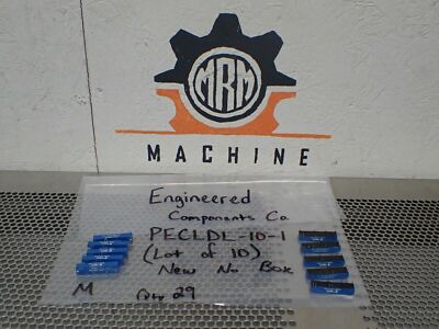 Engineered Components PECLDL-10-1 New No Box (Lot of 10) See All Pictures