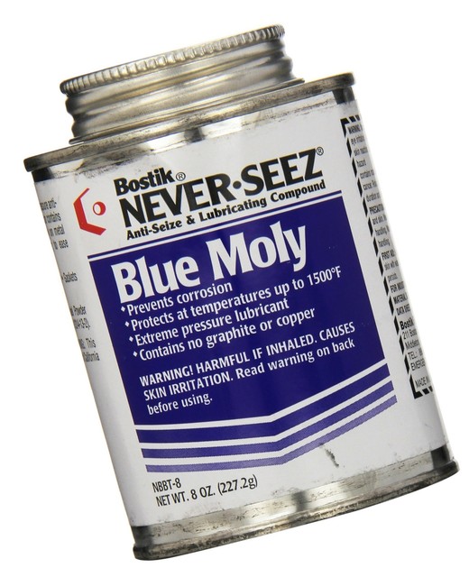 NeverSeez NBBT8 Blue Moly AntiSeize Compound, 150 Degree F Lower