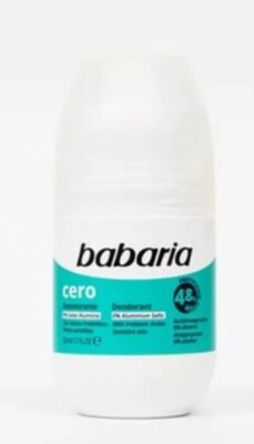 2 Pack Babaria Cero Deodorant and Antiperpirant by Babaria for Women