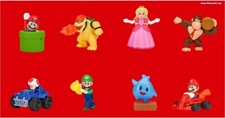 2022 SUPER MARIO BROTHERS MOVIE MCDONALDS HAPPY MEAL TOYS - NINTENDO - U - PICK