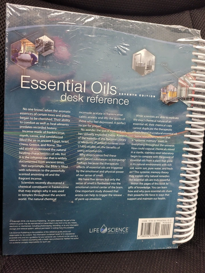 Essential Oils Desk Reference 7th Ed. (Hardcover 2016) BRAND NEW - Young Living - Image 2 of 4