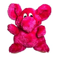 Vintage Kodak Kolorkins Rewind Critter Plush Stuffed Animal 10" Hot Pink
