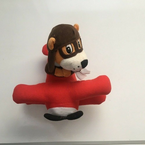 "RUDER"" Kuscheltier Hund mit Flugzeug BORN LUFTFAHRTPRODUKTE" - Bild 6 von 10