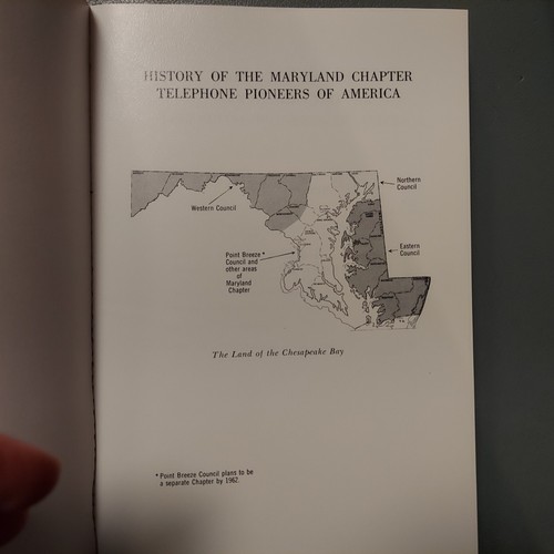 The History of the Maryland Chapter Telephone Pioneers of America 1934 - 1987 - Picture 6 of 6