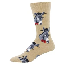 Smart Ass Donkey Mule Men's Novelty Socks