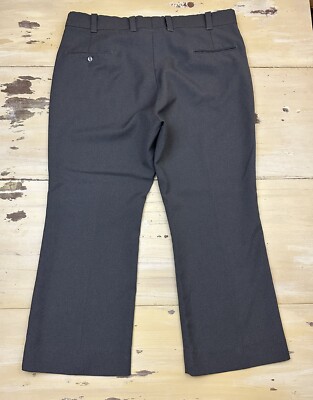 levi’s panatela フレア　ブラック　70s 80s LEVIS PANATELA - Vtg 70s Gray Bootcut Flare Disco Mob Pants