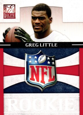 2011 Elite SP Rookie NFL Greg Little /999 