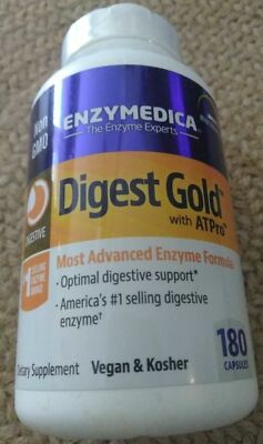 Enzymedica Digest Gold with ATPro 180 Caps New