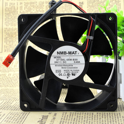 NEW NMB-MAT 4715KL-05W-B30 12038 DC 24V 0.4A 2pin inverter axial cooling fan