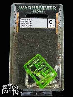Warhammer 40k Necron Pariahs Blister Pariah Necrons Necronkrieger OOP GW
