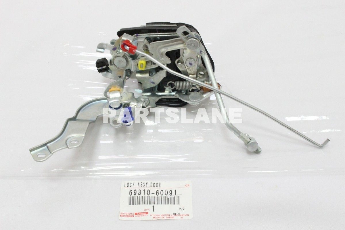 クー 69310-60091 Toyota OEM Genuine LOCK ASSY, FRONT DOOR, RH | eBay