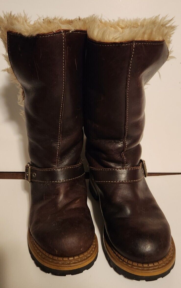 Calf fur leather boots barely used. Amazon.com | yamerbo Faux Fur Boots for Women, Fuzzy Flurry  main image 2