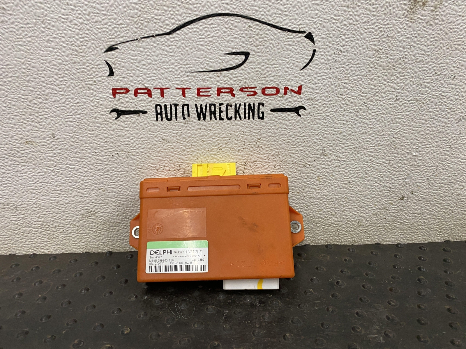 2011 MASERATI GRANTURISMO S CLIMATE CONTROL MODULE COMPUTER ID 463009156