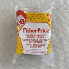 Fisher Price Once Upon A Dream Princess Figurine #7 McDonalds 1995 NIP Unopened