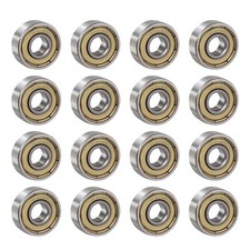 623ZZ 16Pcs Ball Bearing Double Shielded Deep Groove Ball Bearings
