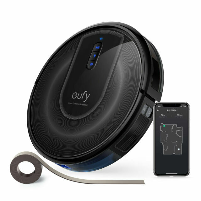 Anker Eufy Robovac G30 Verge Black Robotic Vacuum Cleaners