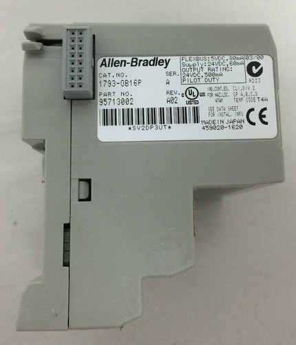 MÓDULO DE SALIDA ALLEN-BRADLEY 1793-0B16P 16POINT FLEX INTEGRA 24VDC SERIE A - Imagen 3 de 3