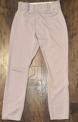 MILB Minors MLB Majestic Authentic Collection Team Issued Solid Gray Game Pants - Picture 6 of 11