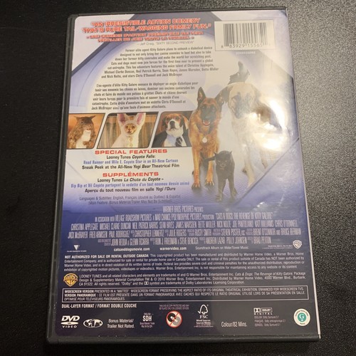 Cats Dogs: The Revenge of Kitty Galore (DVD, 2010, Canadian) - Picture 3 of 3