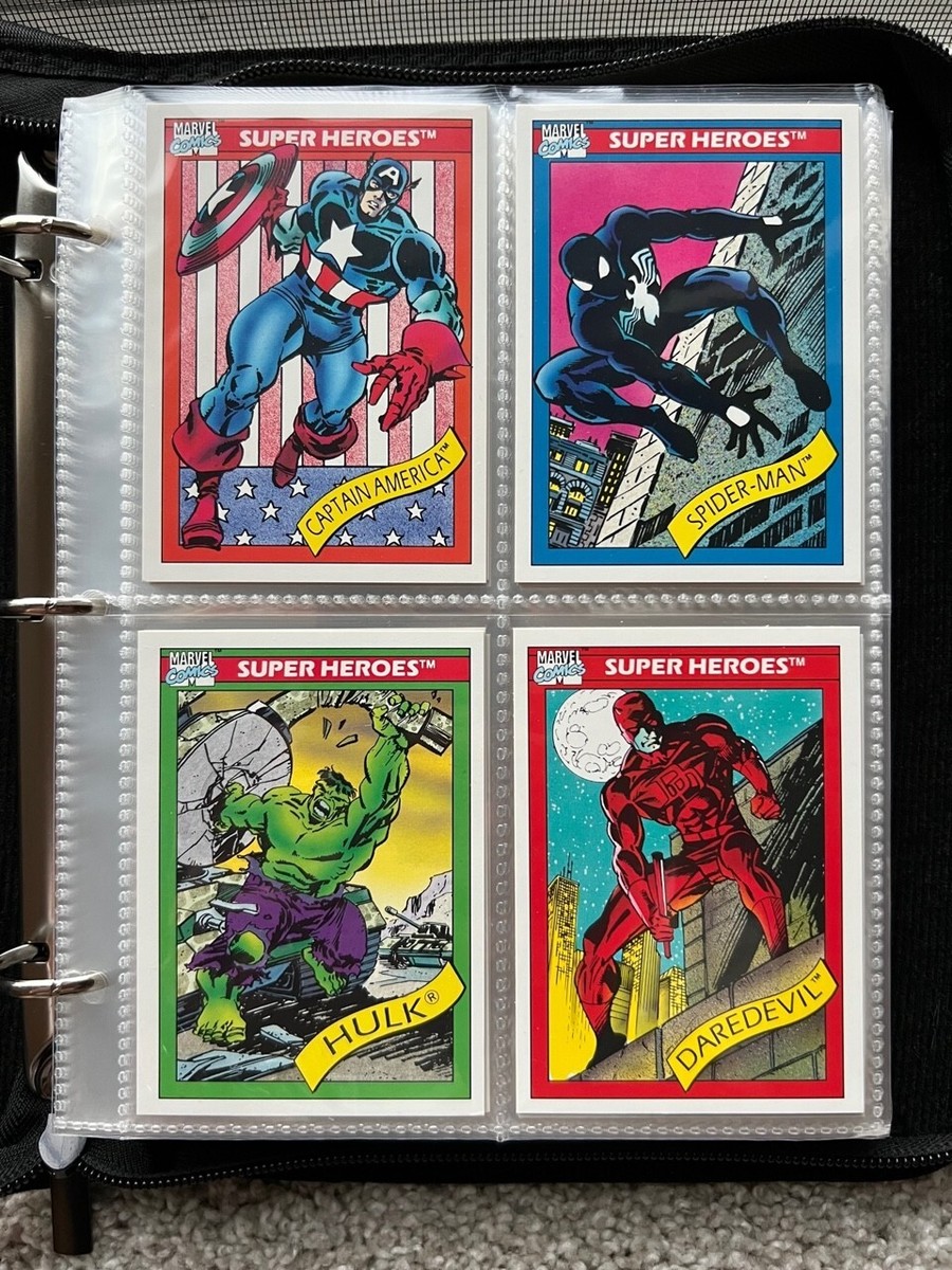 その他 1990 IMPEL MARVEL UNIVERSE Series1 1990 Impel Marvel Universe Series 1 Complete Set 1-162 W