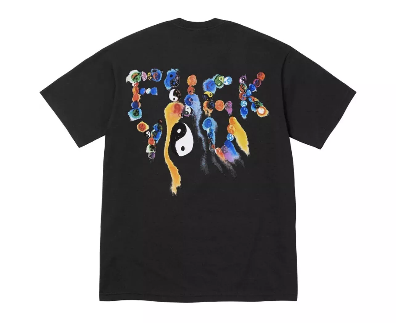 T shirt Supreme Yin Yang noir taille XXL FW23 Ying FU TOUT NEUF