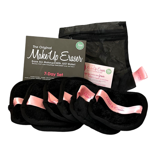 The Original Makeup Eraser 7 Day Set Black Mesh Laundry Bag Reusable Washable 850007787523 eBay