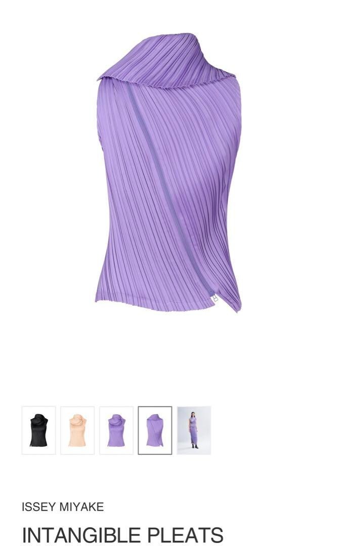 PLEATS PLEASE パープル プリーツトップス DOLMAN STRETCH PLEATS 1 – isseymiyake.com