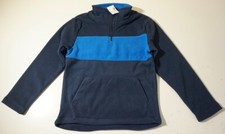 THE CHILDREN'S PLACE BOYS COLORBLOCK GLACIER HALF ZIP PULLOVER SMALL TIDAL NWT 