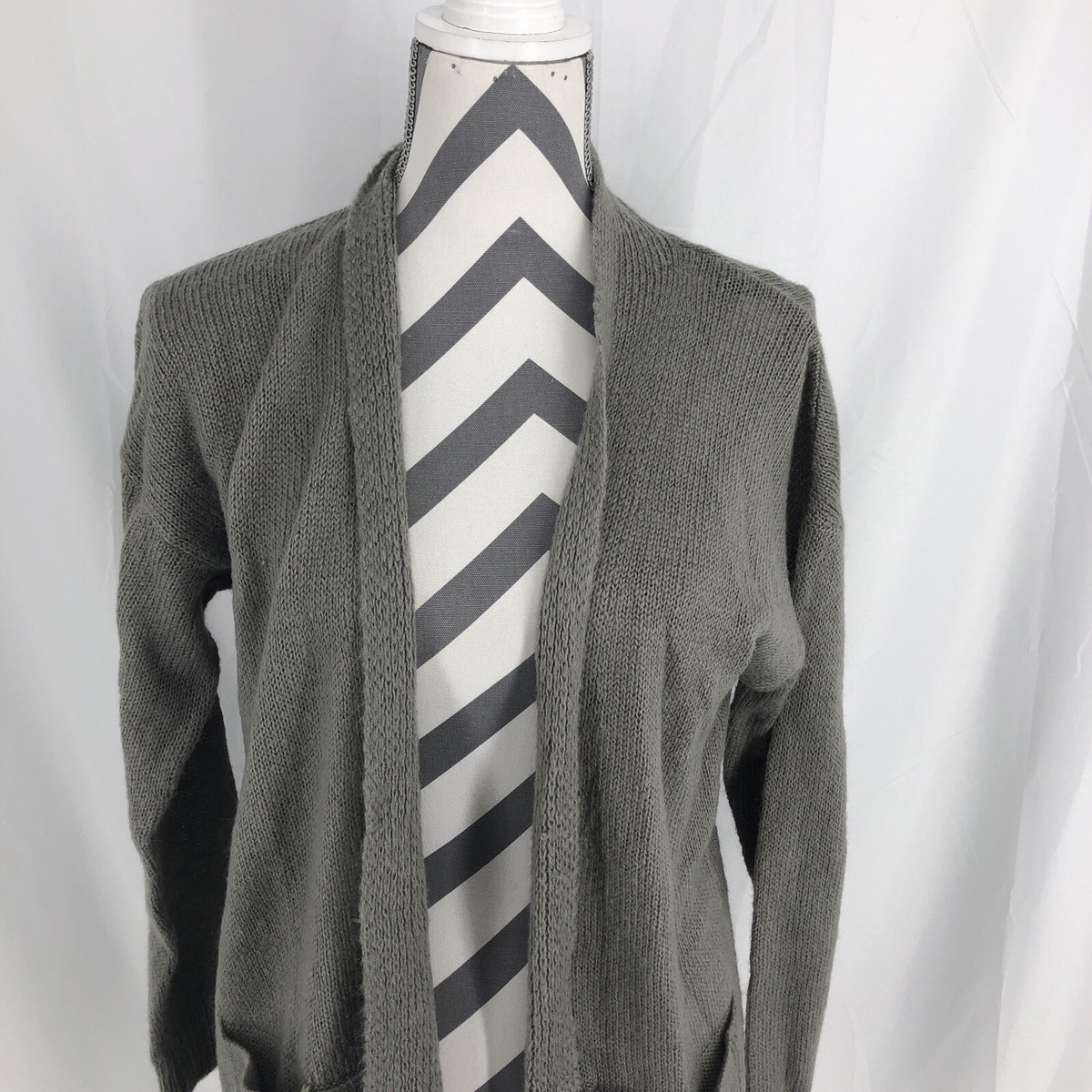Cardigan Ouvert Gris Forever 21 - Taille M - Tricot - Occasion Très Bon état