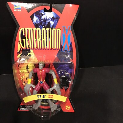 Marvel Comics Generation X ~ Skin Action Figure 1995 Toy Biz Sealed