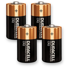 4x DURACELL CR2 Photo Batteries 3V High Power Lithium DLCR2 *EXPIRY 03/2035*