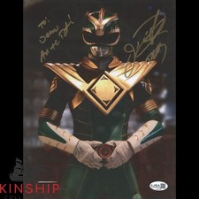 Jason David Frank signed 8.5x11 Photo JSA COA Power Ranger Inscribed Auto B2402