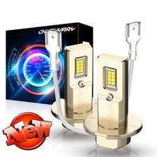 2x H3 LED Fog Light Bulb 6000K White For Subaru Tribeca 2008-2011 2012 2013 2014