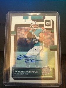 2022 PANINI DONRUSS OPTIC AUTO #276 SKYLAR THOMPSON 19/150 Jersey #1/1