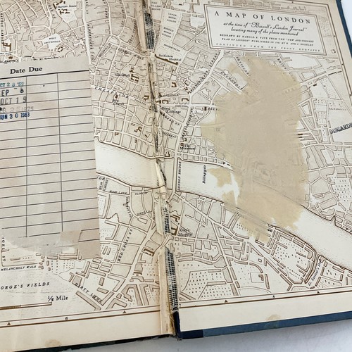 Boswell's London Journal 1762 to 1763 Frederick Pottle First Edition Book 1950 - Picture 17 of 24