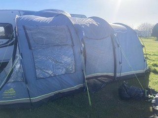 Drive away awning for campervan Khyam Weather weave 5000 XC