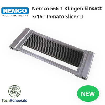 Nemco 566-1 Klingen Einsatz 3/16'' Tomato Slicer II Ersatzteil Neu