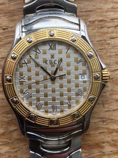 EBEL DRESS WAVE   with solid 18ct gold bezel  