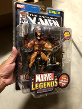 Marvel Legends Wolverine Brown Suit Series 6 Toy Biz new clear plastic 2004
