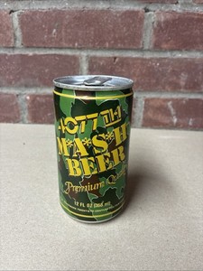M*A*S*H* 4077th ALUMINUM 12 oz. BEER CAN. James Hanley brewing company. EMPTY