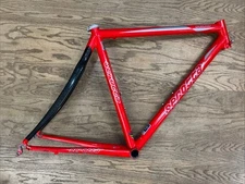 Serotta HSG Titanium Carbon Road Bike Frame 54cm Medium Red 2007