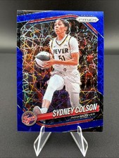 2025 Panini Prizm WNBA #1 Sydney Colson Blue Velocity Prizm