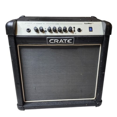 Crate FlexWave 15R Guitar Combo Amplifier with Reverb Black Practice Amp FW15R